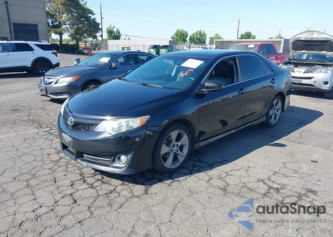 2012 Toyota Camry Se V6 z USA, uszkodzony, nr VIN 4T1BK1FK3CU017272